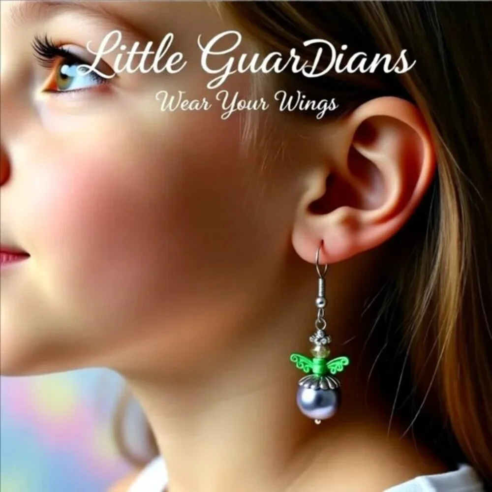 Saucy Angels! Lilac, Purple & Gold Angel Earrings! Pick your Favorite! - Picture 5 of 13